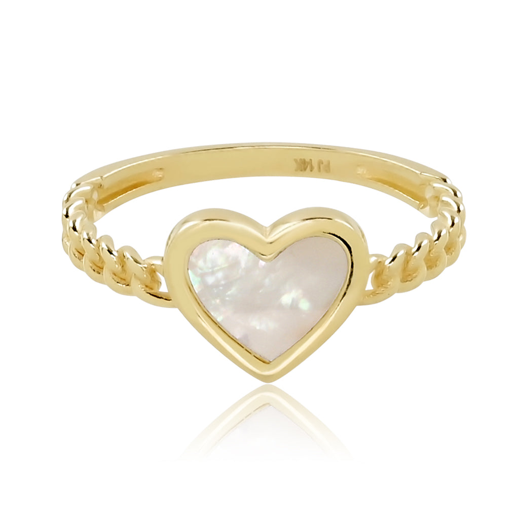 Ivory Heart Ring