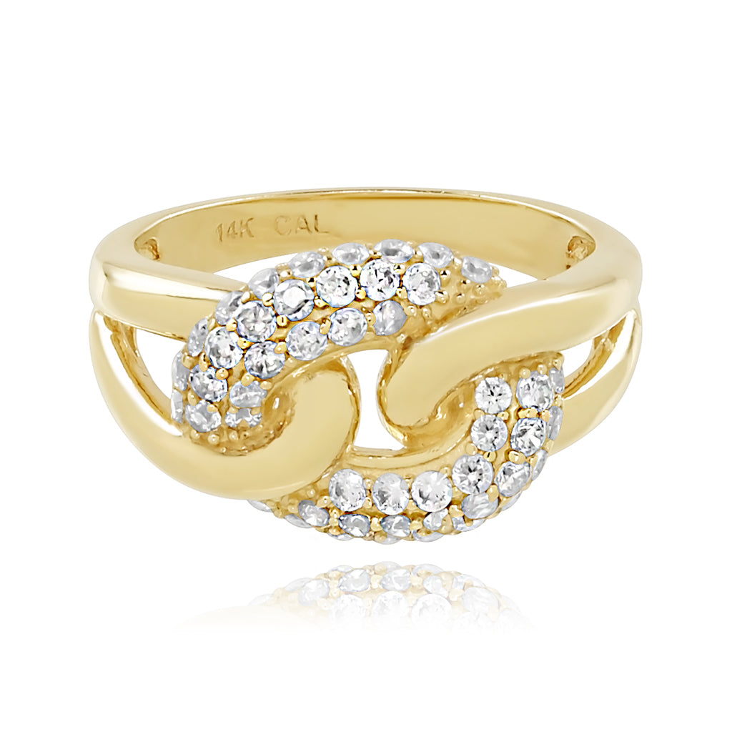 Twist of Love Ring