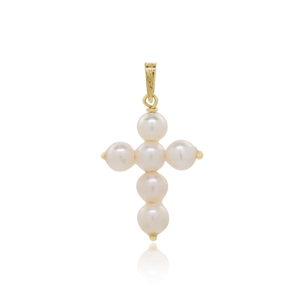 Croix de Perle charm