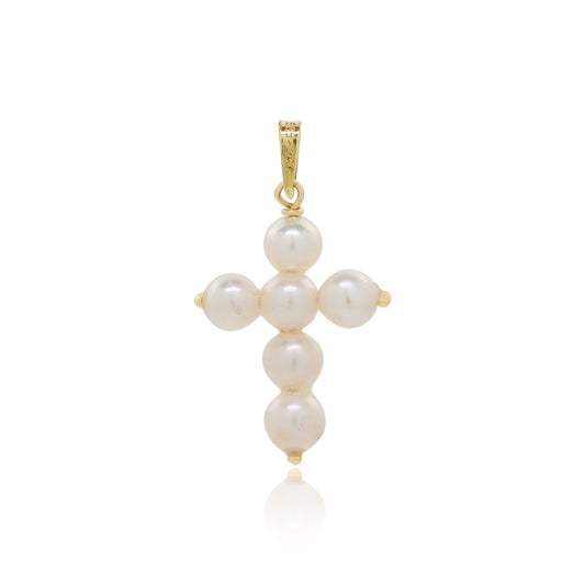 Croix de Perle charm