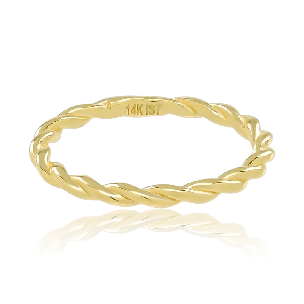 Twist Stacker Ring