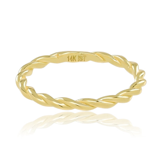 Twist Stacker Ring