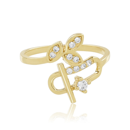 Whispering Leaf Ring