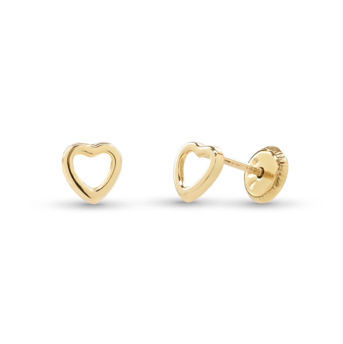 Baby Heart Stud Earrings